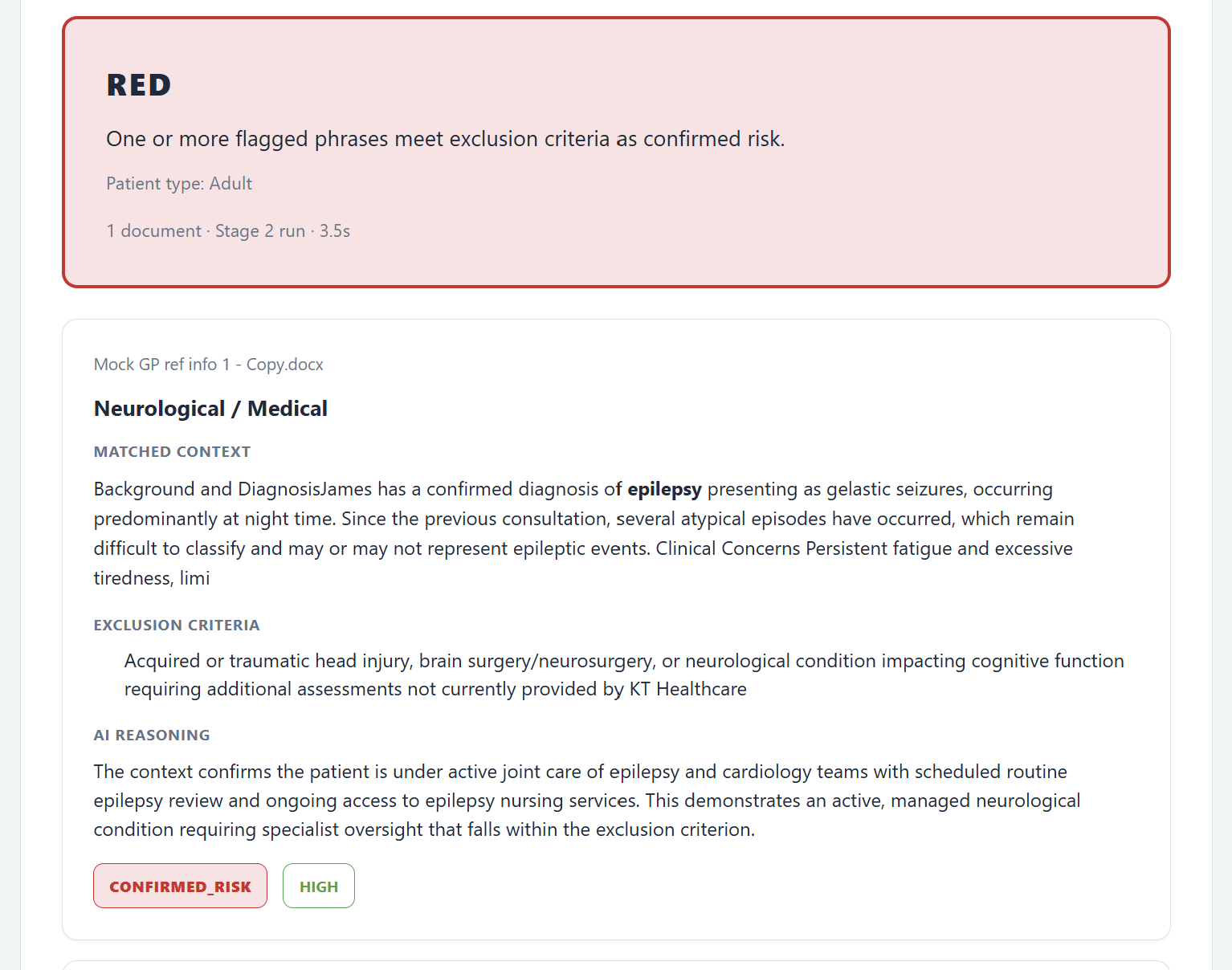 Patient Screener screenshot 3